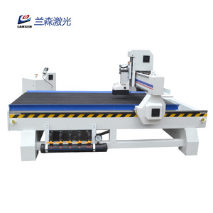 <strong>4</strong>.5kw 5.5kw 3.2kw <strong>4</strong> <strong>Axis</strong> Rotary <strong>CNC</strong> <strong>Router</strong> 1325 1530 3.2kw Woodworking Machine ATC NC Studio <strong>Control</strong> for Wood Engraved Cutting - Product Image 3