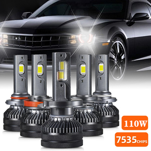 หลอดไฟหน้ารถ T50สุดสว่าง25000LM ชุดไฟตัดหมอก110W H1 H7 H4 9005 HB3 HB4หลอดไฟ Canbus 9012 - Product Image 5