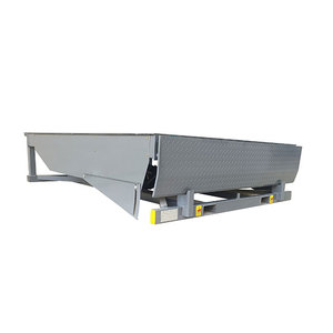 Rampa de carga eléctrica hidráulica automática de 8-15 toneladas Nivelador de muelle fijo más corto Nivelador de muelle de descarga de carga