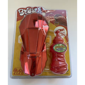 Sıcak satış otomatik baloncuk oyuncakları el kabarcık makinesi ışıkları ile otomatik LED kırmızı kabarcık sesli oyuncak - Product Image 5