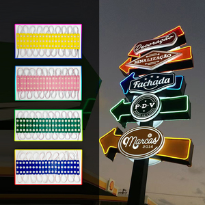 Мини 2 Вт DC 12 В RGB светодиодный модуль света для освещения рекламы и подсветки