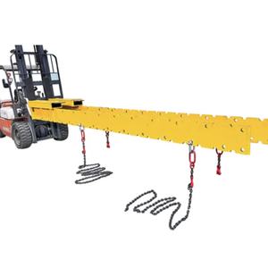 2024 Verona Marmo macstair Fair Forklift attachments最低7トン重い石の束を荷を下すためのダブルフォークリフトブーム - Product Image 1