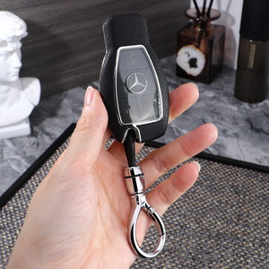 Mercedes benz יוקרה <span class=keywords><strong>2</strong></span>/3 כפתור Fob מכסה פלסטיק אביזר מגן פלסטיק עבור c200l glc260 glk <span class=keywords><strong>v</strong></span> מחלקה e300