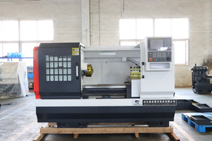 <strong>CNC</strong> <strong>Lathe</strong> <strong>Machine</strong> Metal <strong>Lathe</strong> and Milling <strong>Machine</strong> <strong>CNC</strong> <strong>Lathe</strong> <strong>Machine</strong> <strong>with</strong> <strong>C</strong> <strong>Axis</strong> - Product Image 2