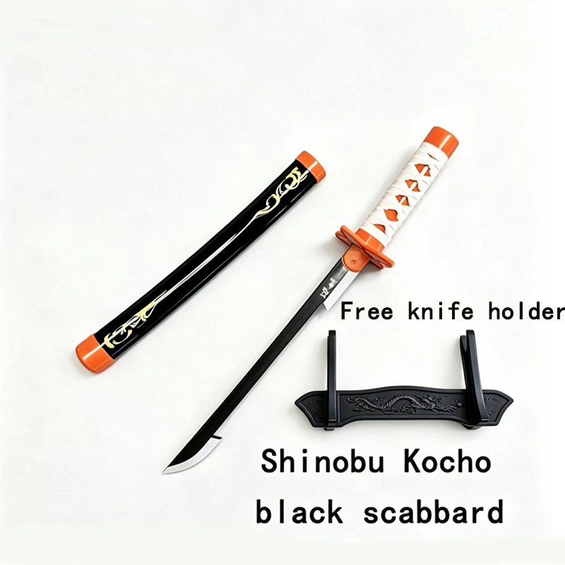 Shinobu Kocho black scabbard 43cm/16.93in +knife holder