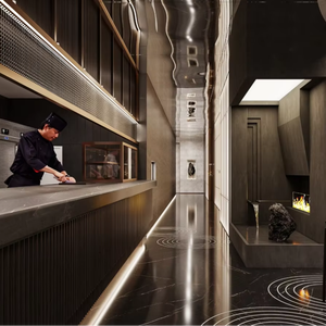 Conceptos interiores a medida para restaurantes elegantes, mariscos y restaurantes de ollas calientes, centrados en la narración de historias de marca y la visualización en 3D - Product Image 4