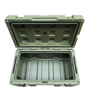 热卖定制多种颜色的硬工具盒带手柄和轮子的工具盒 - Product Image 1