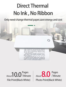 AIXW New Design A4 Receipt Printer Thermal A4 Self Report Printer for <strong>Excel</strong> PDF File Bluetooth <strong>Function</strong> Connect to Android IOS - Product Image 4