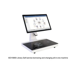 RFID Library Desktop <strong>Reader</strong> Far Read Range 40cm ISO 15693 Library <strong>HF</strong> RFID <strong>Reader</strong> Machine