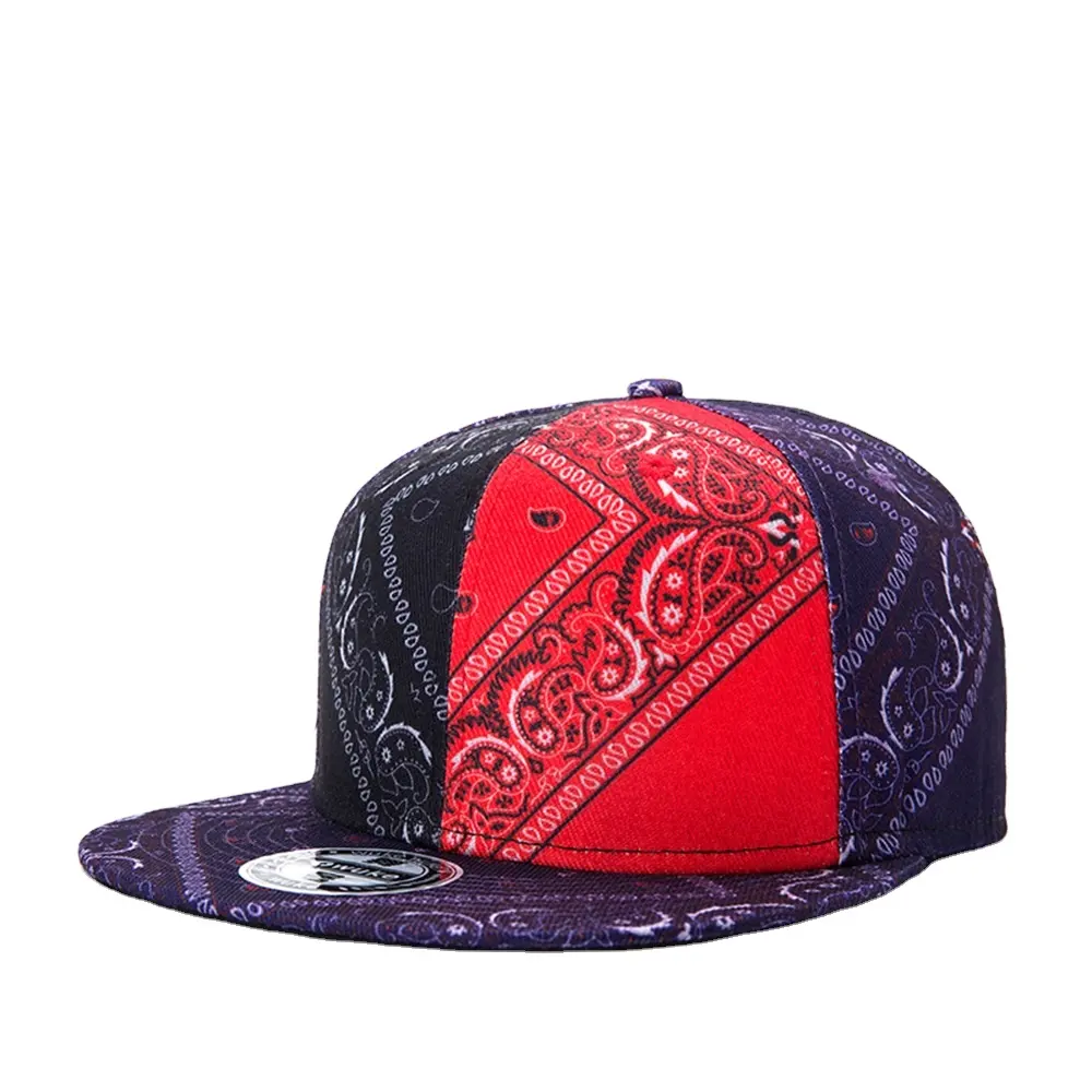 قبعة هيب هوب مسطحة مطرزة بتصميم مخصص أنيق جديد بسعر الجملة من المصنع
