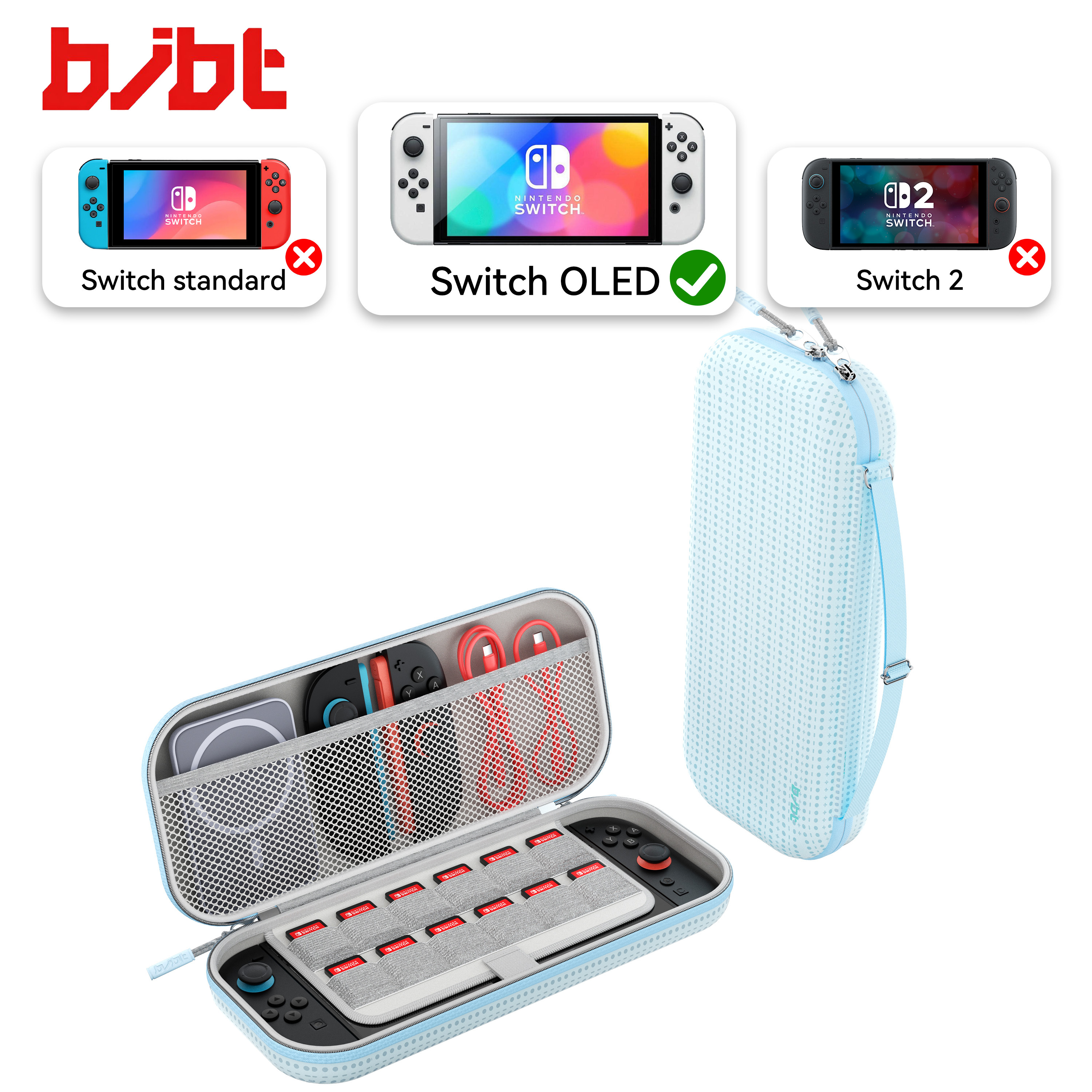 O+O- Azul para Switch OLED