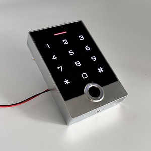 Seguridad inteligente exterior impermeable/resistente a la intemperie caja de Metal Wifi Tuya App huella digital cerradura de puerta teclado Control de acceso - Product Image 3