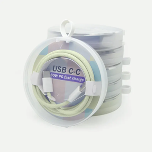 定制质量1m 3FT 2m 6FT <span class=keywords><strong>USB</strong></span> PD电缆3A C至C型超级快速充电线快速充电器电缆电话15