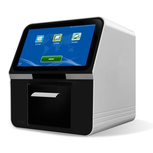 Vet Equipment Fully Automatic Chemistry Analyzer Biochemical Analysis System QR <strong>Code</strong> SMT-120VP of Blood Testing - Product Image 3
