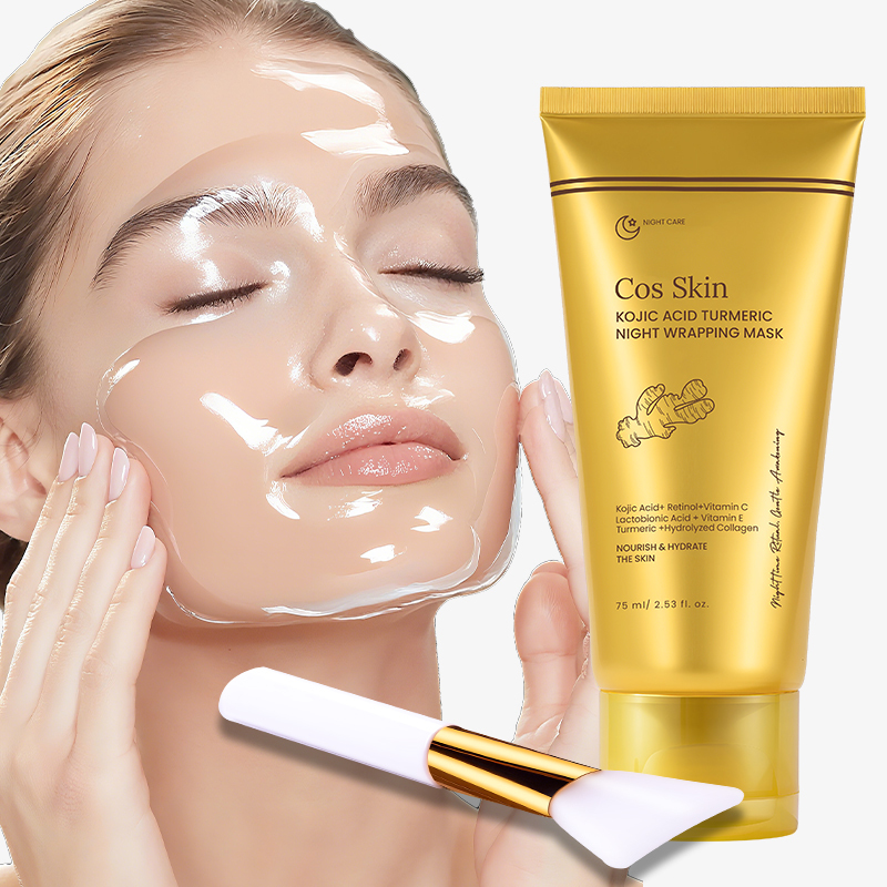 Masque au curcuma et à l'acide kojique