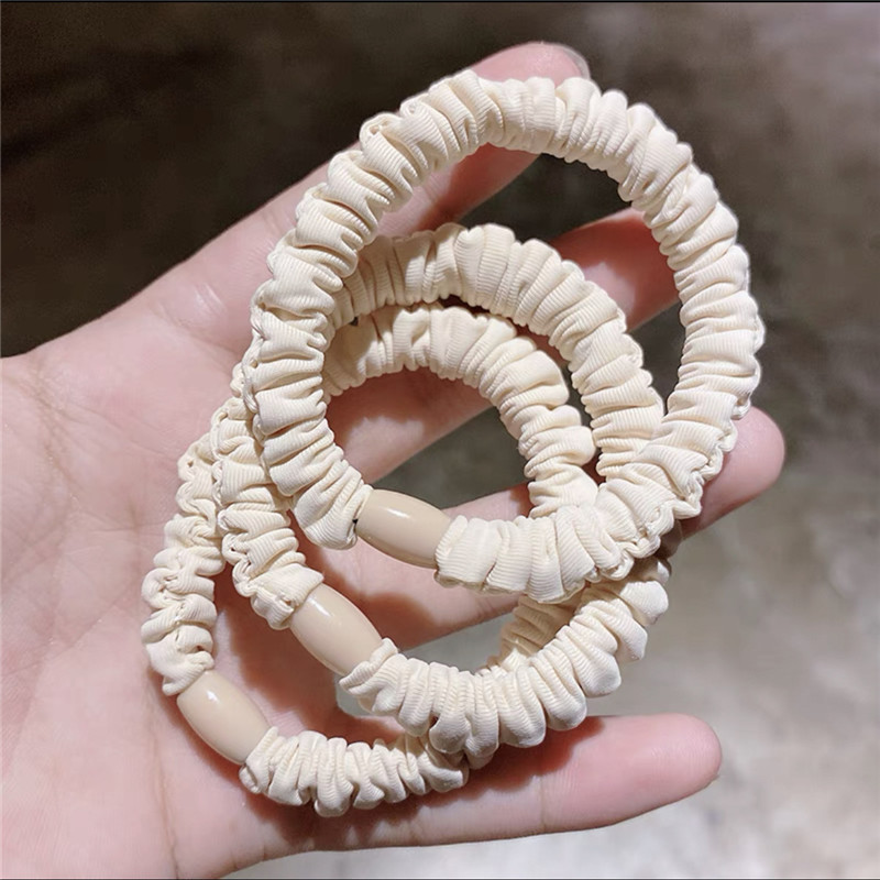 Mini chouchou beige