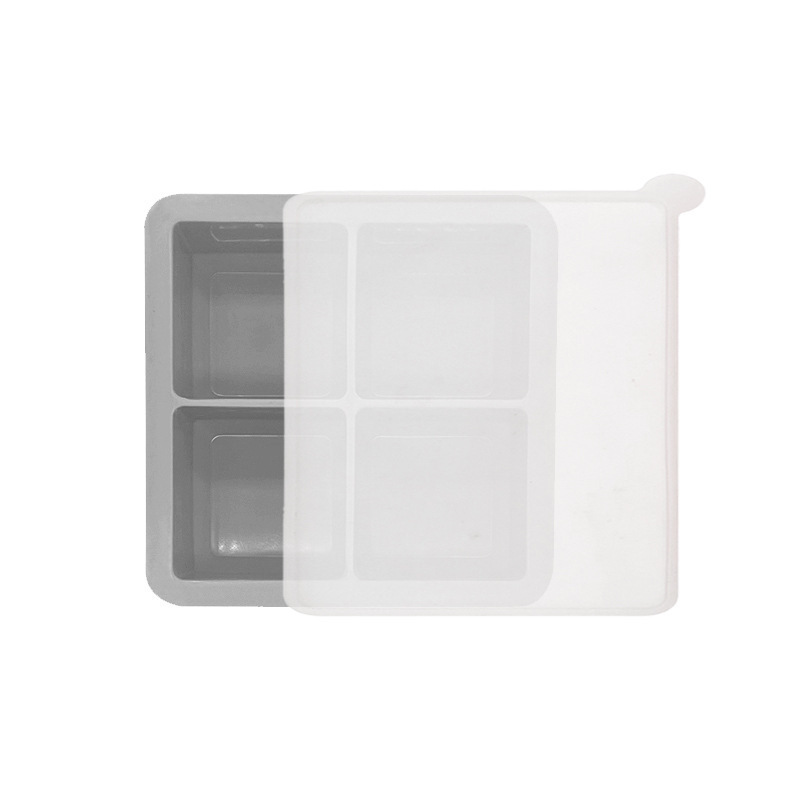 Gray with lid