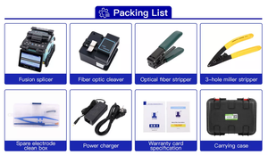Neue schnelle Spleiß maschine Fusion Splicer JILONG KL-530 Fiber Optic Fusion Splicer Lasers chweiß maschine Fiber Handheld - Product Image 6