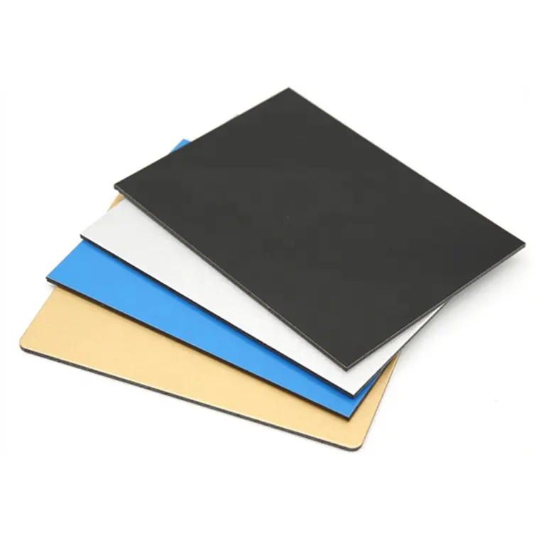 Алюминий 2 мм Декоративный металл ACP лист наружная алюминиевая композитная глянцевая черная белая синяя панель