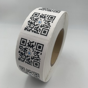 Custom Printing Waterproof <strong>QR</strong> <strong>Code</strong> Sticker - Product Image 2