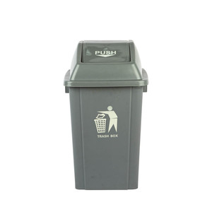 Satılık kapaklı 13 galonluk plastik çöp tenekesi 50L çöp tenekesi kullanarak çeşitli dayanıklı - Product Image 4