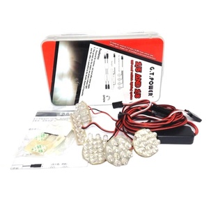G. T. POWER ชุดระบบไฟ LED/ชุดไฟ Baja,สำหรับอุปกรณ์เสริมชิ้นส่วนรถยนต์ RC รถออฟโรด1/5และ1/8 - Product Image 1