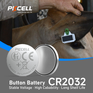 Pkcell 210mAh CR2032 đồng xu di động 3.0V hình trụ <span class=keywords><strong>Lithium</strong></span> Ion pin mỏng limno2 bevigor xi lanh - Product Image 5