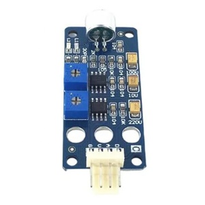 デジタルアナログ音声検出モジュールLM386音声認識音声制御スイッチマイクセンサーモジュール - Product Image 3