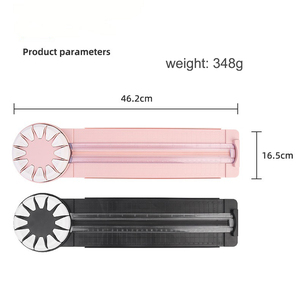 Çok fonksiyonel 12 1 kağıt kesici DIY noktalı çizgi düz çizgi dalgalı çizgi kağıt kesici basın kırışık el defter kağıt kesici - Product Image 4
