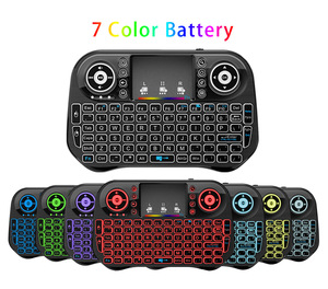 Miniteclado inalámbrico I10 retroiluminado, Control remoto inteligente de 2,4 Ghz para Android TV Box i10, Air Mouse - Product Image 2