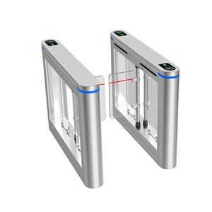 Una scelta sicura ed elegante automatica dei portoni di velocità pedonali tornello qr codice lettore Anti-collisione Flap barriera cancello - Product Image 1