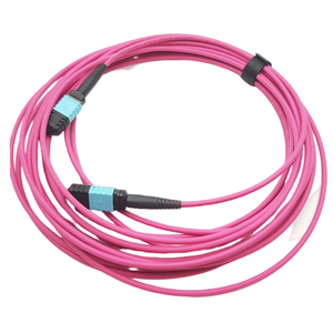<strong>MTP</strong>/MPO OM4 Multimode Fiber Patch Cord 48-Core <strong>Trunk</strong> Cable with Fanout Breakout to 4xLC UPC for 100G QSFP28 Transceivers - Product Image 3