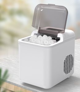 Fabricante de bloques de hielo redondo completamente automático personalizado, mini fabricante de hielo portátil con mango - Product Image 3