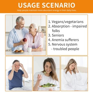 Cairan metilobalamin non-gmo Sublingual, cairan nutrisi Vitamin B12 untuk dewasa dan bayi baru lahir - Product Image 6