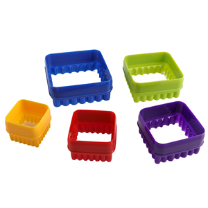 Wholesale Cute Mini Square Shape Fun Cutter Box OEM Custom Bento <strong>Set</strong> with Sandwich Cutters for Cookies Dog-Shaped Cookie Tools - Product Image 1