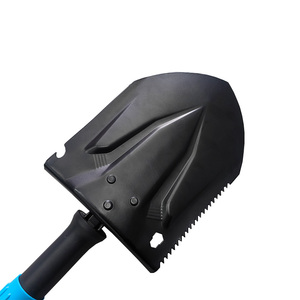 مجرفة التخييم عالية الجودة محمولة للخدمة الشاقة في الهواء الطلق قابلة للطي ، مجرفة بقاء متعددة الأغراض - Product Image 4