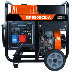 Sperus 5.5KW Soldador diésel portátil Generador Diseño de marco abierto 5KW Máquina de soldadura para uso doméstico Modelo - Product Image 1