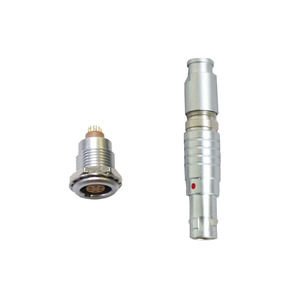 Conector circular de alta calidad FGG 1B 306, enchufe Push-Pull de 6 pines y enchufes de huevo para aplicaciones de alimentación de PCB macho/hembra de latón - Product Image 5