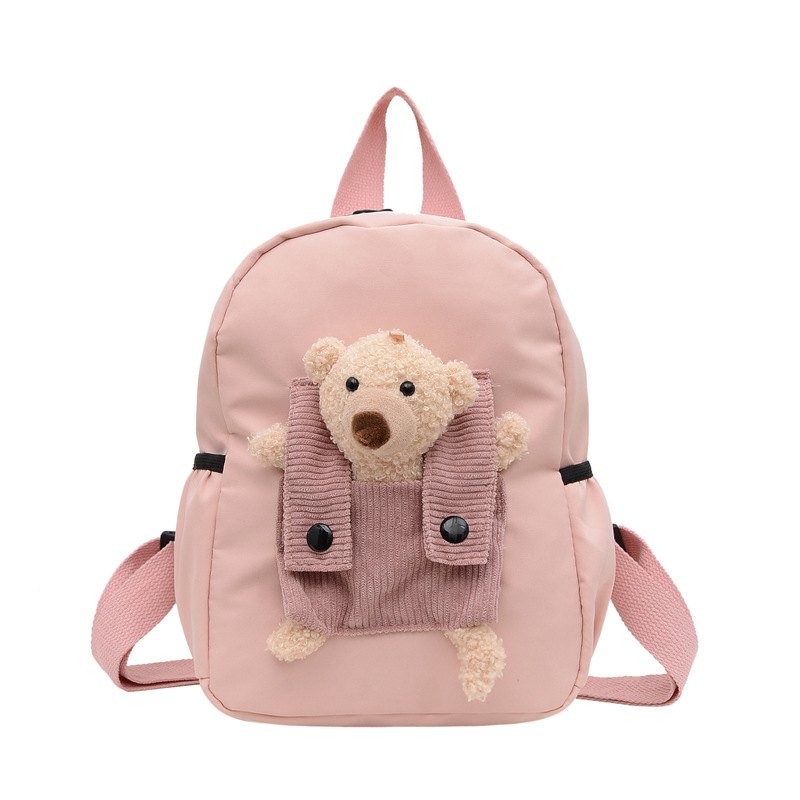 rosa con lindo oso