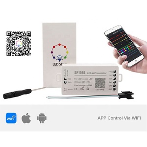 SP108E светодиодный контроллер Wi-Fi для WS2812 WS2813 SK6812 адресуемый RGB светодиодный пиксели - Product Image 3