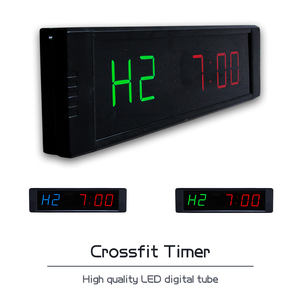 Eingebauter Akku Wiederauf ladbarer 1-Zoll-Digital-Countdown-Takt Magnetischer LED-Intervall-Timer für Fitness-Workouts im Fitness studio - Product Image 2