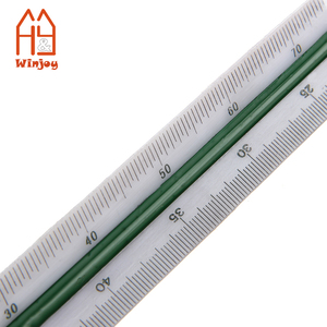 30CM ABS Plastic Triangular Rulers Multifunction, <strong>Architect</strong> and Engineer Drawing Scale Ruler with 6 Measure Ranges - Product Image 5