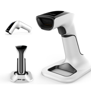 Supermarket Store Use High Speed <strong>Qr</strong> <strong>Code</strong> Reader Mobile Payment Wireless Barcode Scanners With Charging Base - Product Image 1