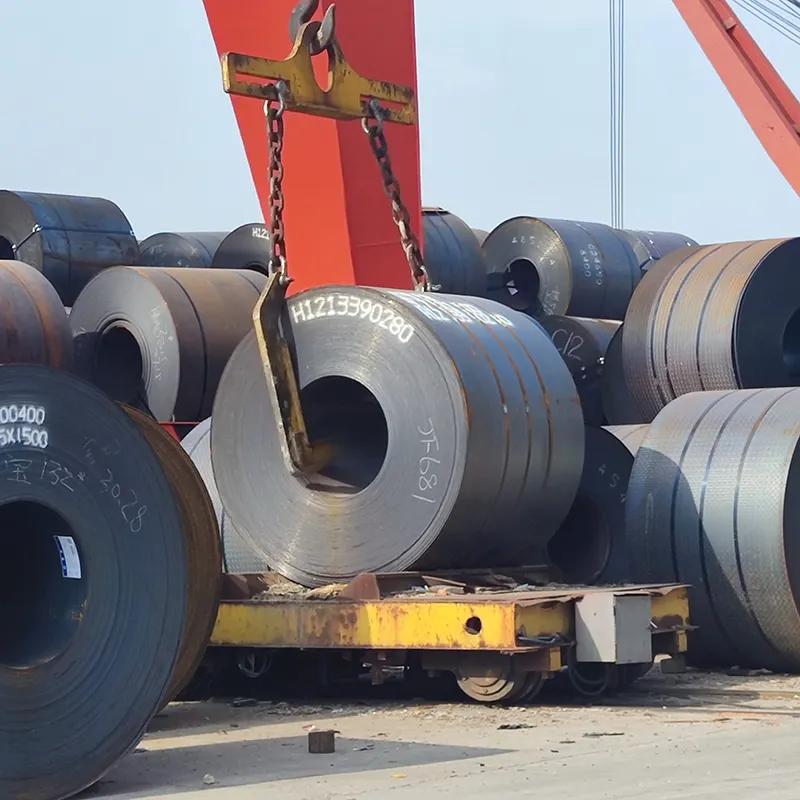 Large stock 1250mm width hot rolled mild steel Q235 A36 price prime hot rolled steel coils