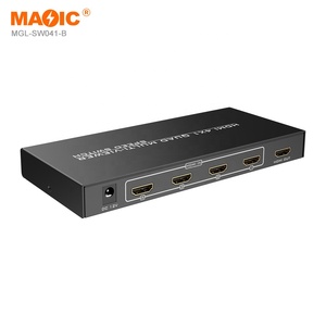 4x1 <strong>HDMI</strong> Screen Splitter <strong>HDMI</strong> Multiviewer 4x1 Quad Multiviewer <strong>HDMI</strong> with IR for Camera Gaming Consoles - Product Image 2