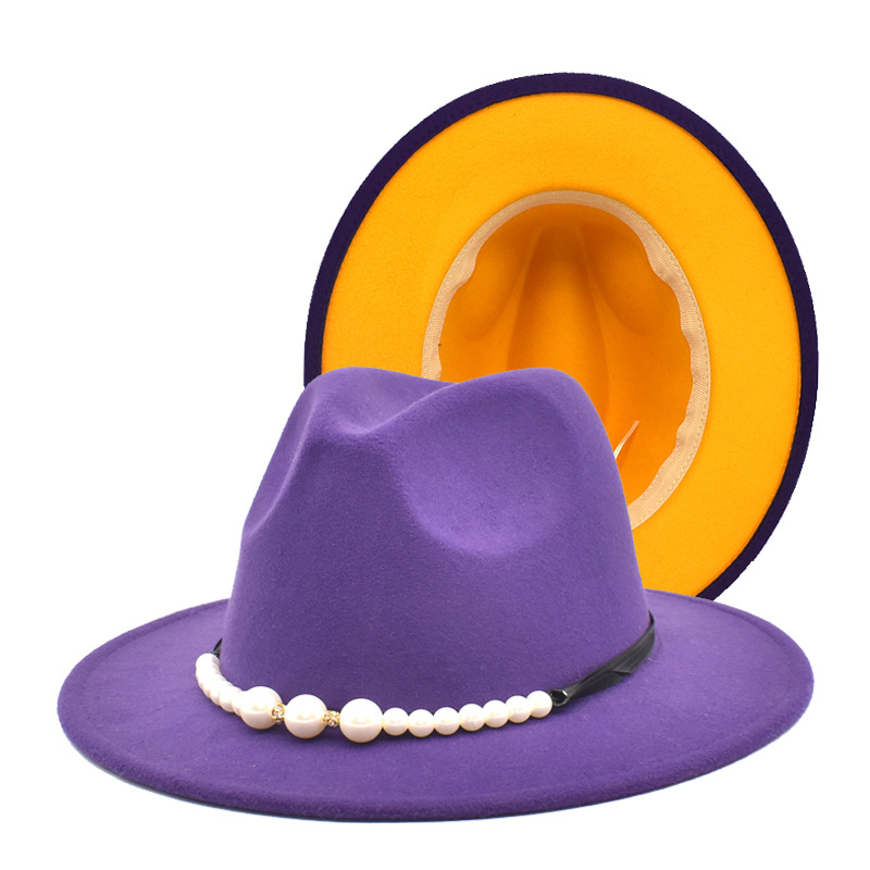 Purple + yellow
