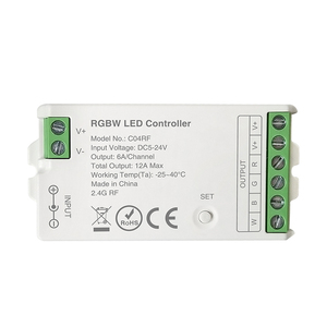 DC5V 24V LED RGBW 2.4G RF uzaktan kumanda desteği Tuya App Alexa ses kontrolü - Product Image 1