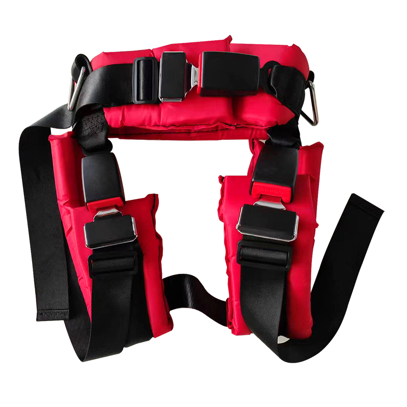 Harnais élastique rouge