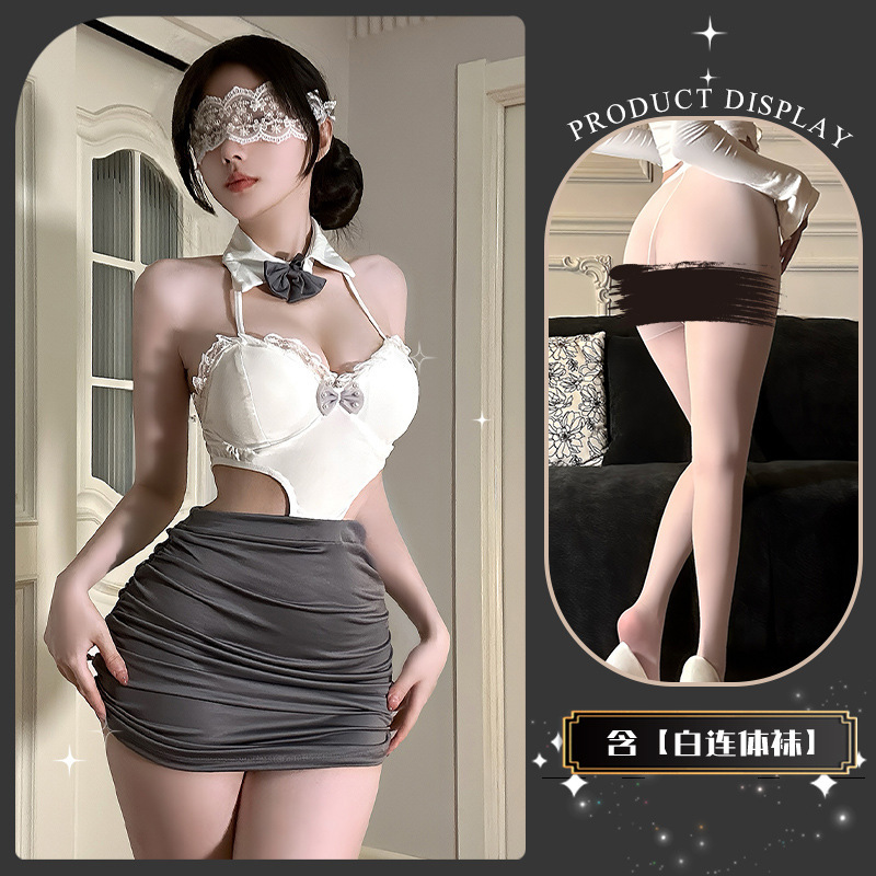 Calcetines body blancos con nota blanca de noche