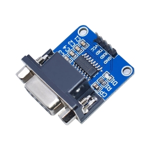 Módulo convertidor de puerto serie MAX3232 RS232 con conector DB9 Producto IC bidireccional MAX232 - Product Image 3